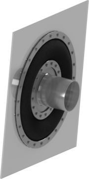 Typ 35 - Weichstoff-Kompensator | 3D Ansicht