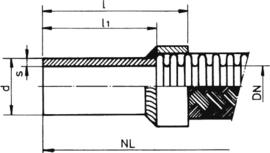 Verschraubung AE302 | Maßzeichnung
